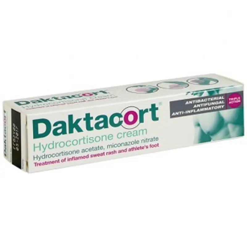 Daktacort Hydrocortisone Cream 2%/1% w/w – 15g (P)
