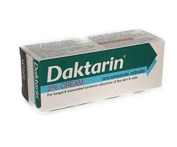 Daktarin Miconazole Nitrate 2% Antifungal Cream - 15g