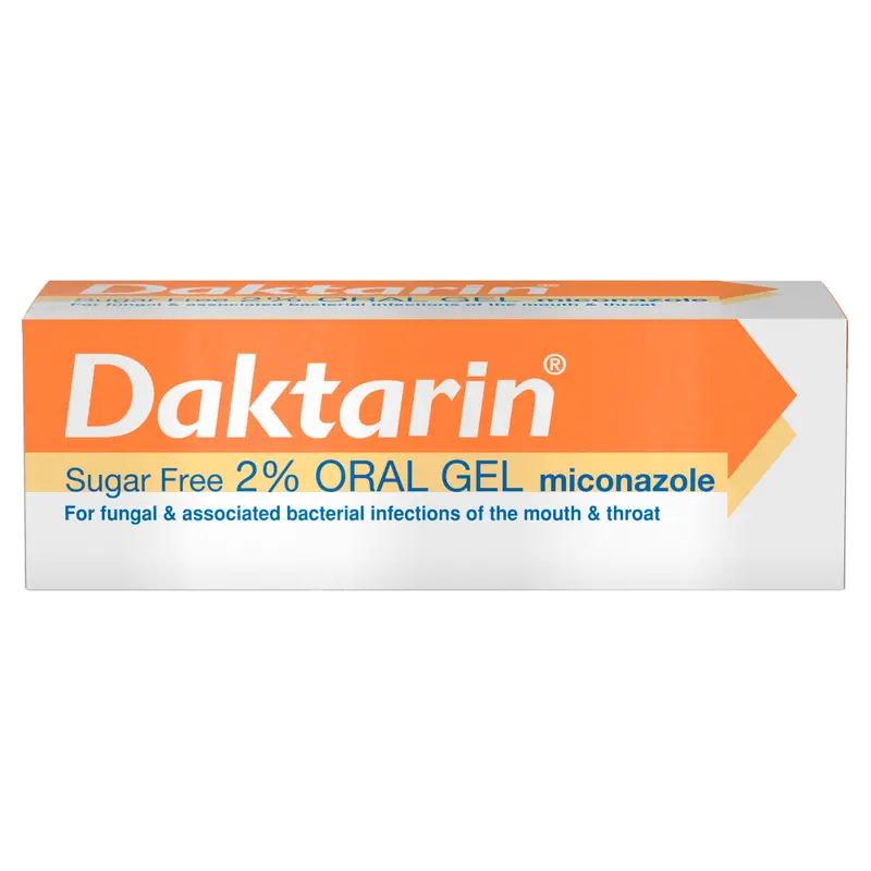 Daktarin Sugar Free 2% Oral Gel 15g (P)(A)