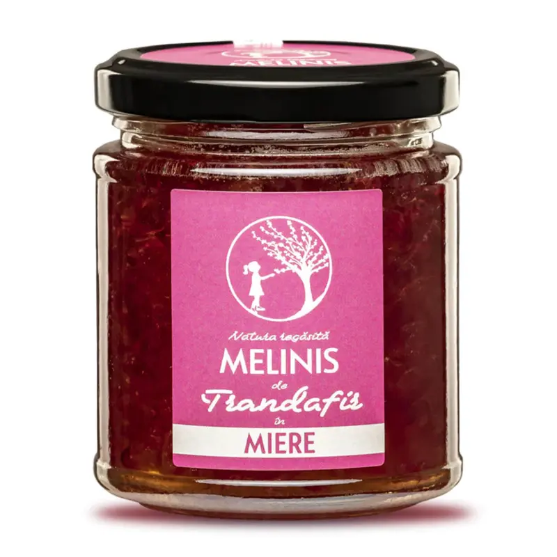 Damask Rose in Acacia Honey 230g