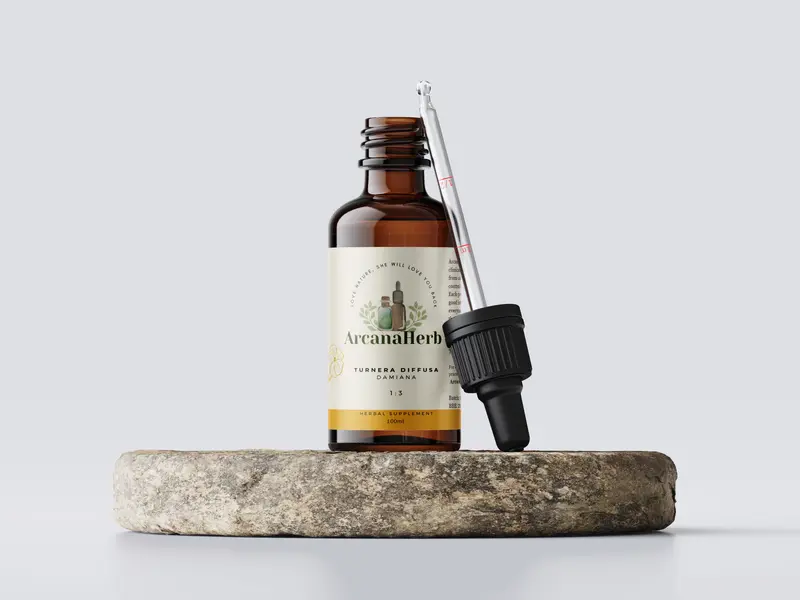 Damiana Tincture. Turnera diffusa. 1