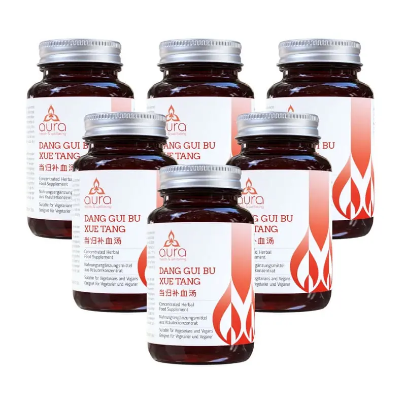 Dang Gui Bu Xue Tang (Astragalus Root & Dong Quai / Angelica Sinensis) - 6 x 60 tablets