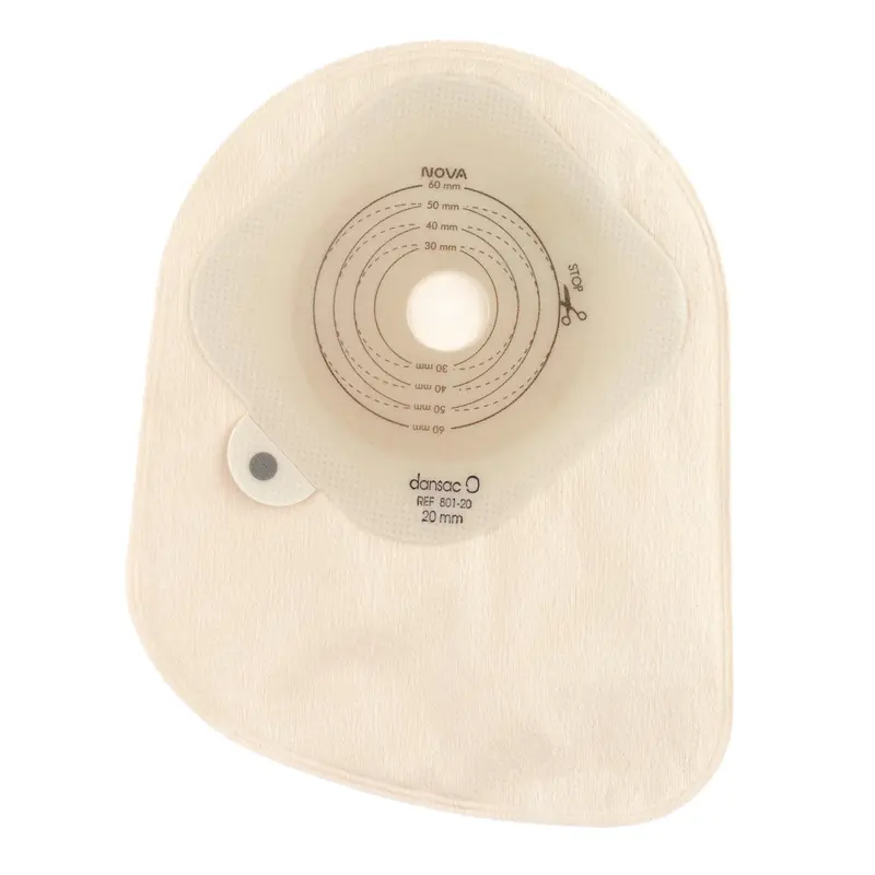 Dansac Nova (Flat) - One-Piece Closed Colostomy Bag (x30)