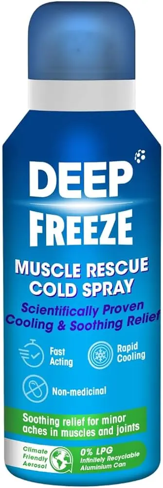 Deep Freeze Muscle Rescue Cold Spray – 72.5ml