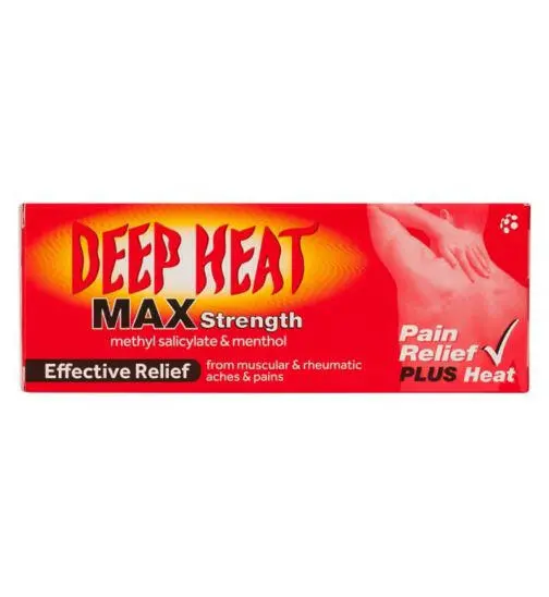 Deep Heat Max Strength 35g - Muscle & Joint Pain Relief Cream
