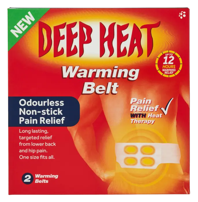 Deep Heat Warming Belt 2 Pack (A)