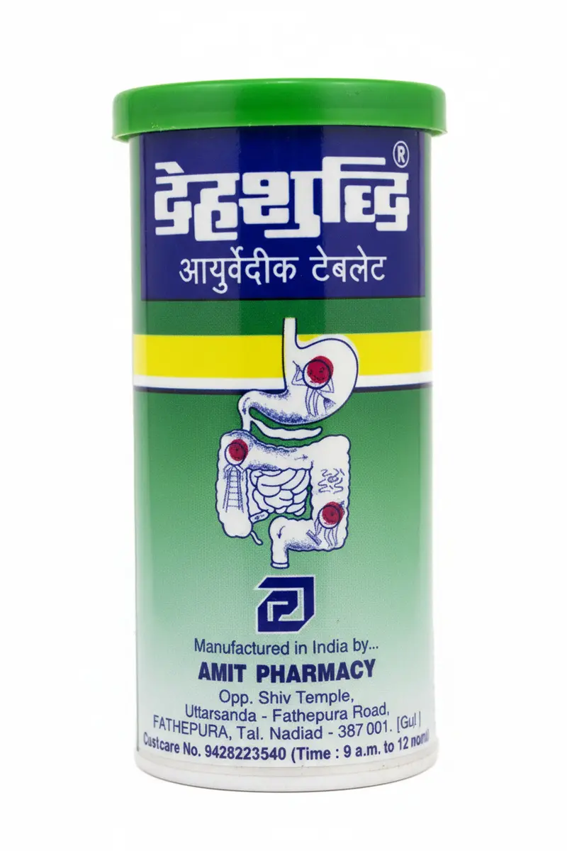 Dehshuddhi Tablets 60 Tablets | Traditional Ayurvedic Herbal Formula