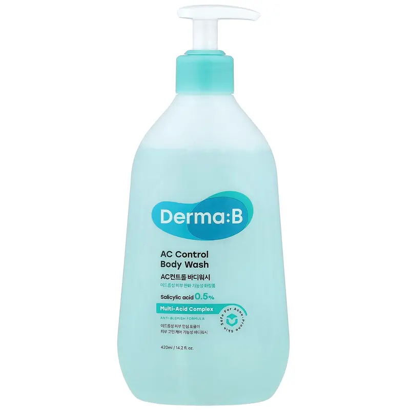 DERMA B - AC Control Body Wash 420ml.