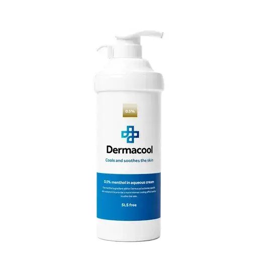 Dermacool Menthol Aqueous Cream 0.5% 500g Pump