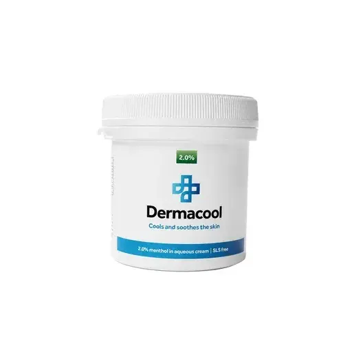 Dermacool Menthol Aqueous Cream 2% 500g Pot