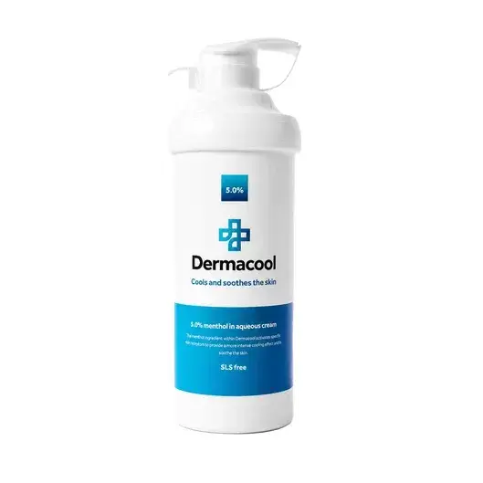 Dermacool Menthol Aqueous Cream 5% 500g Pump