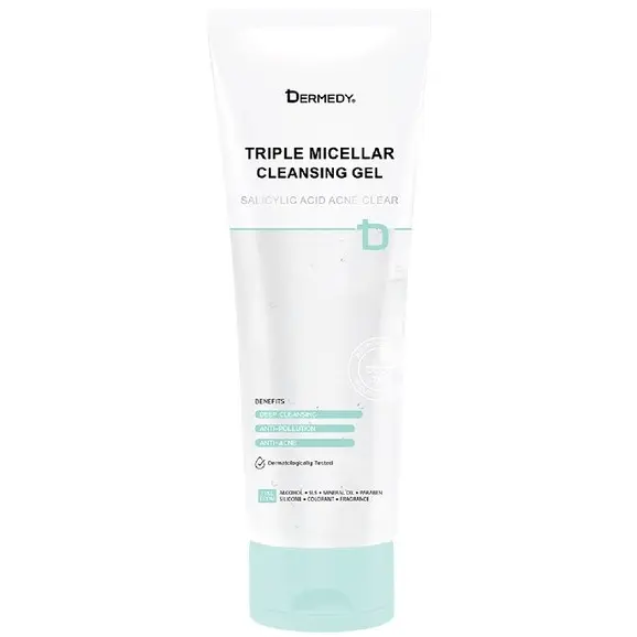 Dermedy - Triple Micellar Cleansing Gel Salicylic Acid Acne Clear 200g.