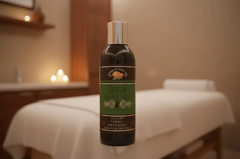 Detox Body Oil – Celery, Fennel, Rosemary & Juniper Needle | Pure & Natural