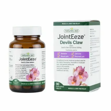 Devil’s Claw Joint eeze 90 tabs backache, joint ache, muscle ache Natures Aid