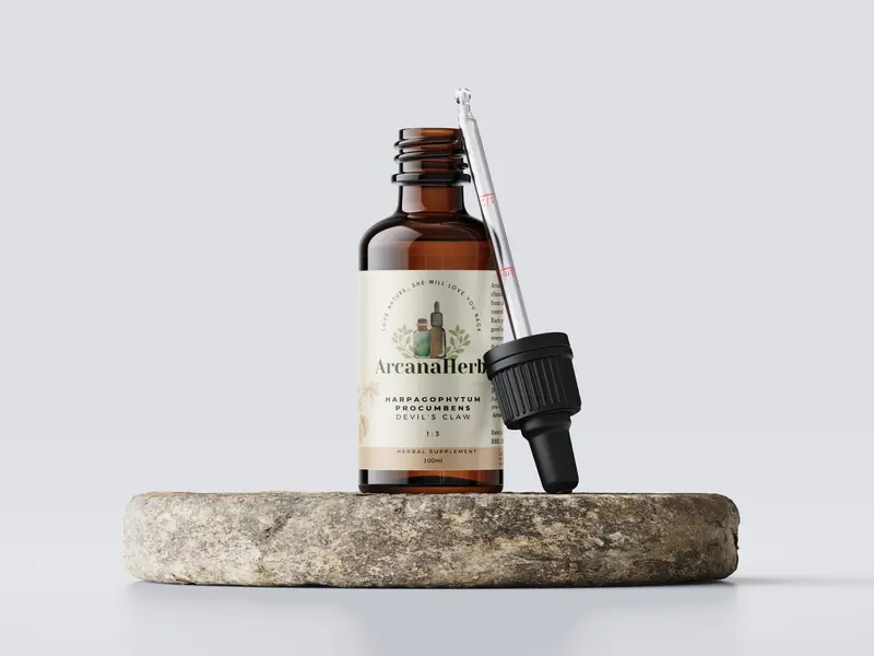 Devil's Claw Tincture. Harpagophytum procumbens. 1