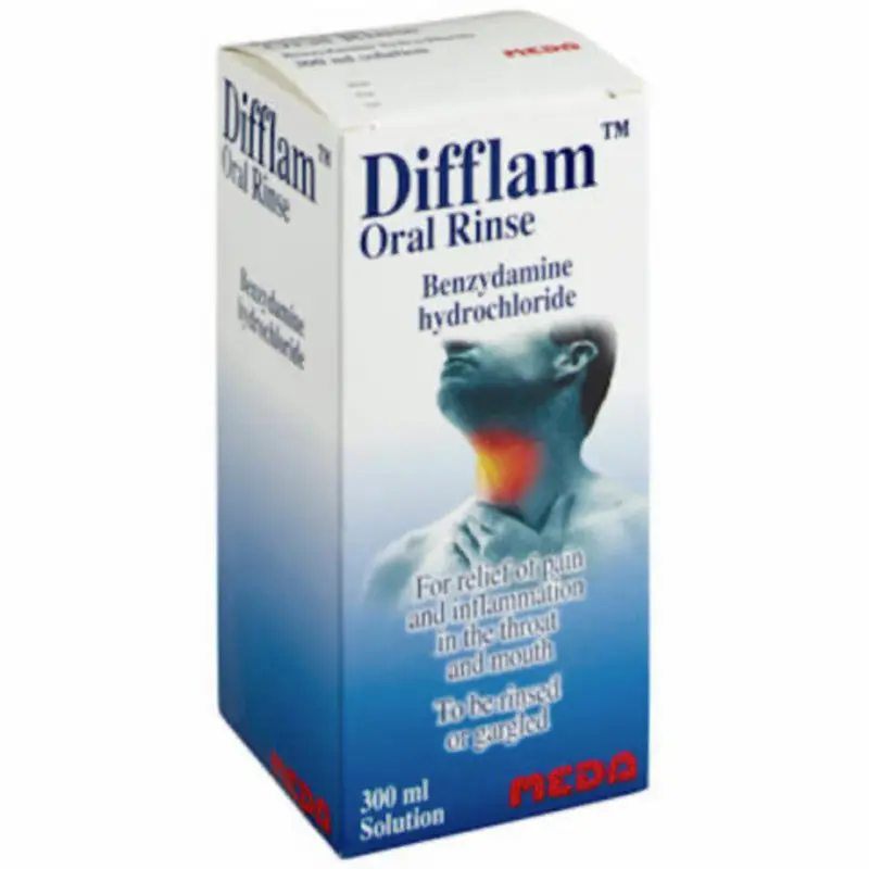 Difflam Oral Rinse 300ml (P)