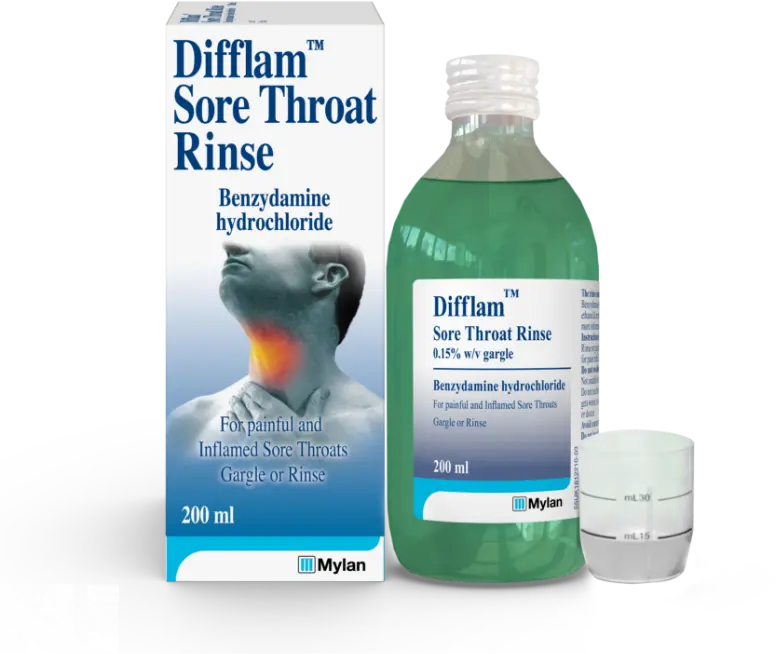 Difflam Sore Throat Rinse 200ml