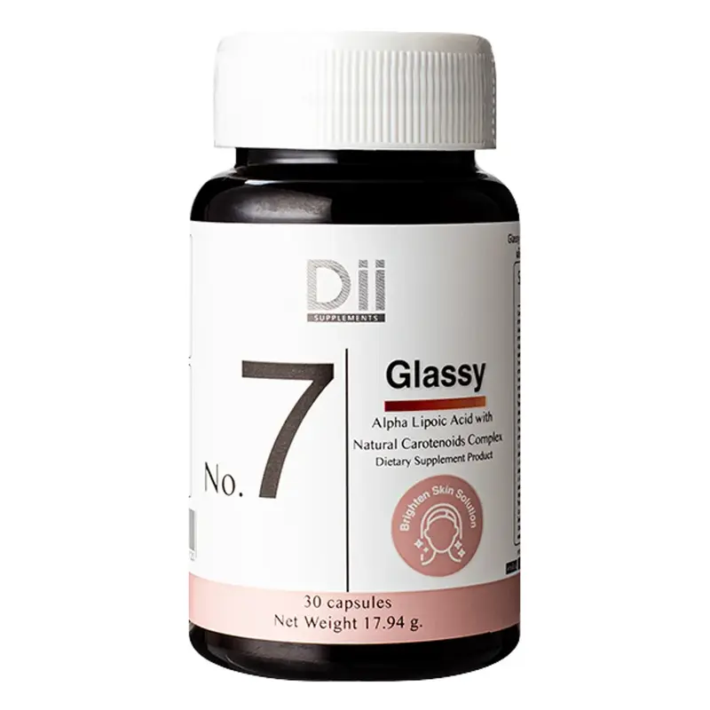 DII - No.7 Glassy, Alpha Lipoic Acid with Natural Carotenoids Complex (30 capsules)