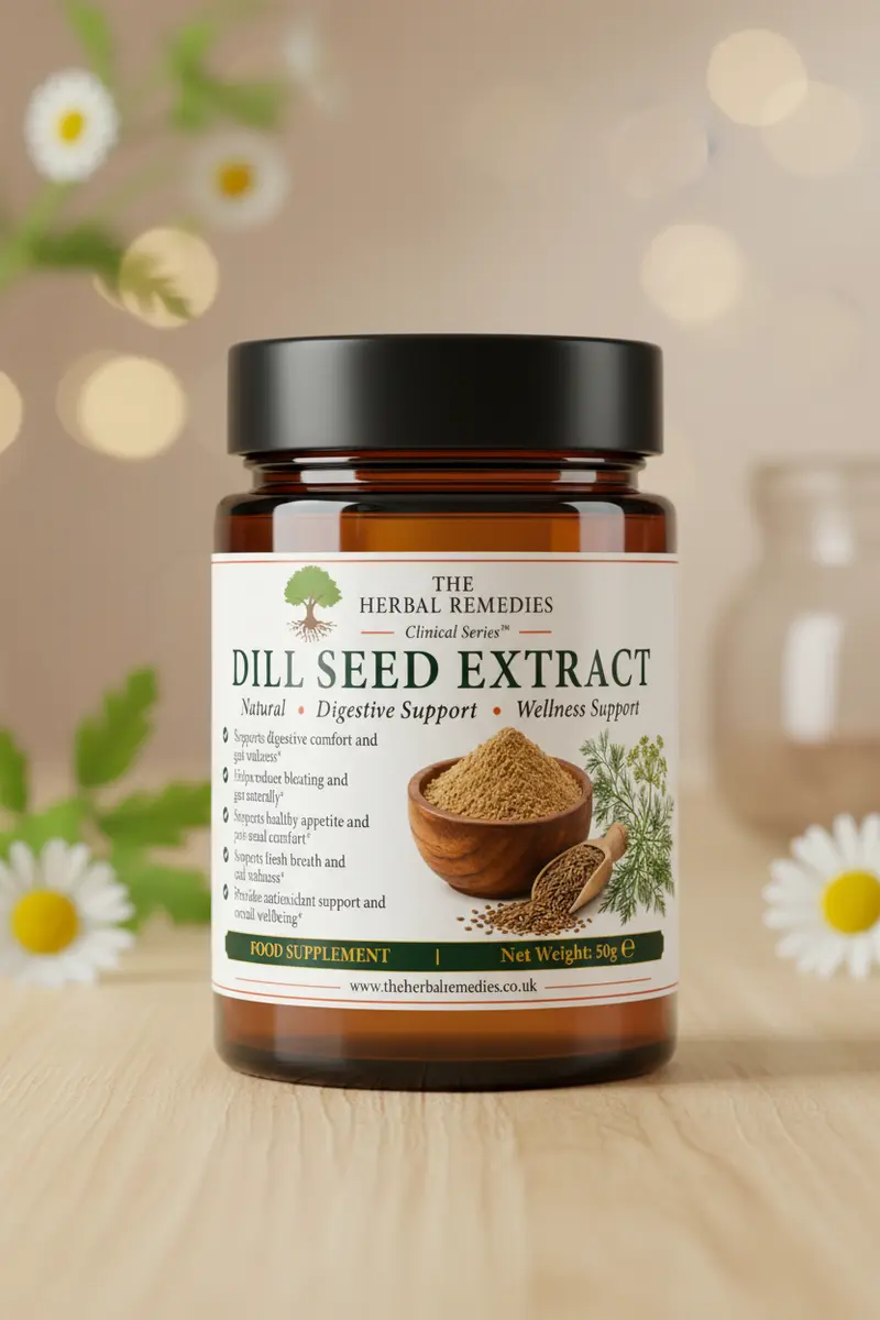Dill Seed Extract | Digestive Health, Gut Comfort & Antioxidant Support