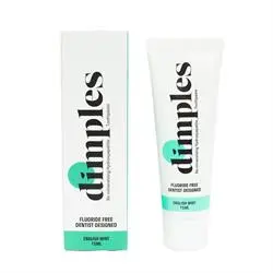 Dimples Fluoride Free Dentist Designed Hydroxyapatite Toothpaste