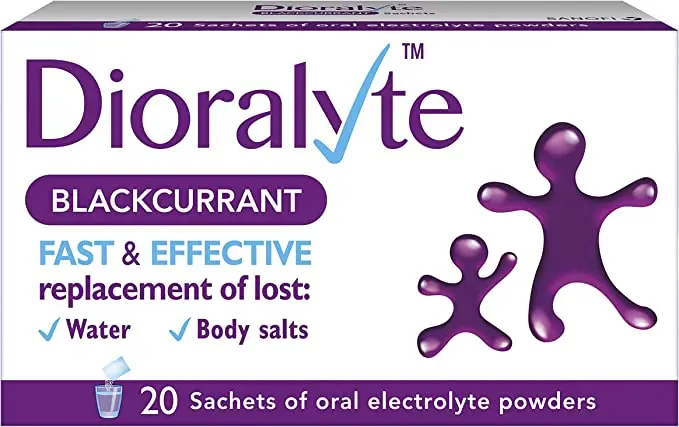 Dioralyte Blackcurrant - 20 Sachets (A)