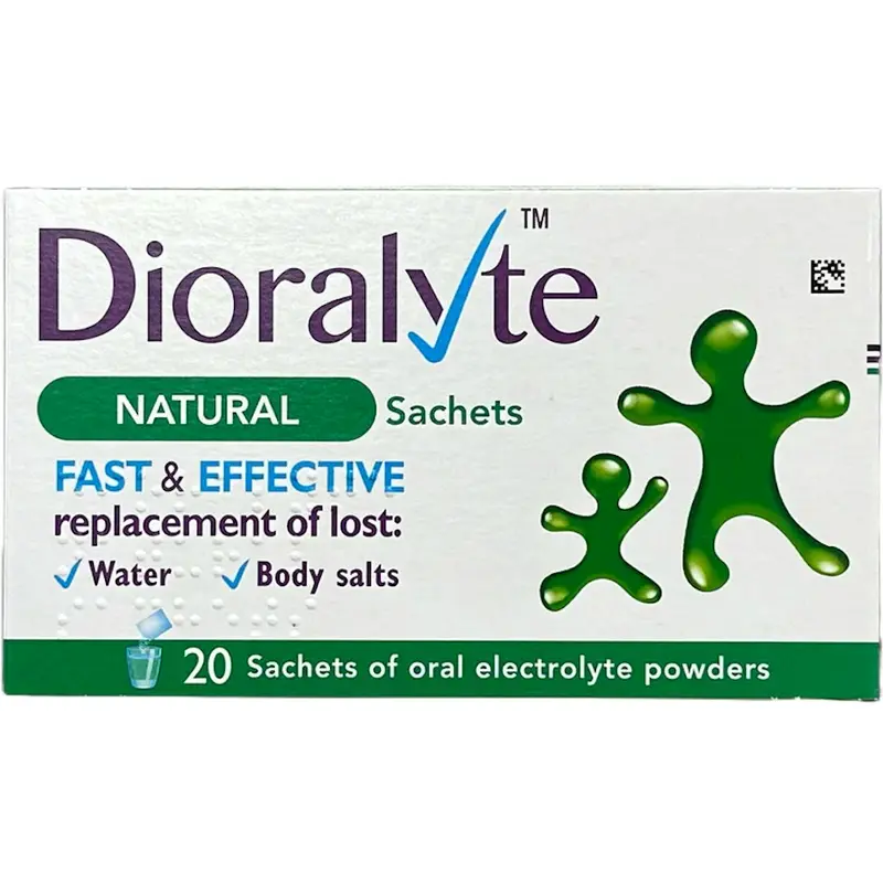Dioralyte Natural Rehydration Sachets (20)