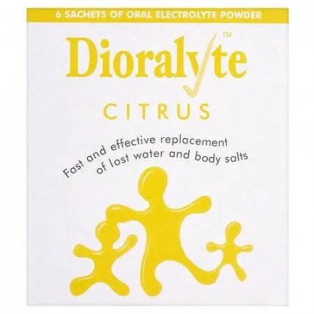Dioralyte Oral Rehydration Sachets – Citrus or Blackcurrant, 6 Sachets