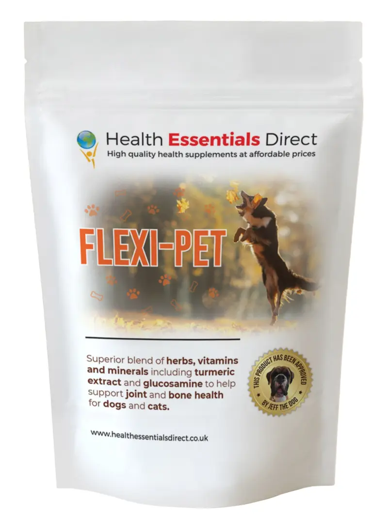 Dog & Cat Joint & Bone Supplement - Stiff Joints - Turmeric, MSM, Glucosamine +