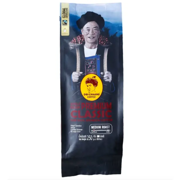 Doi Chaang - Whole Bean Premium Classic SHB 100% Arabica Coffee (Medium Roast) 250g.