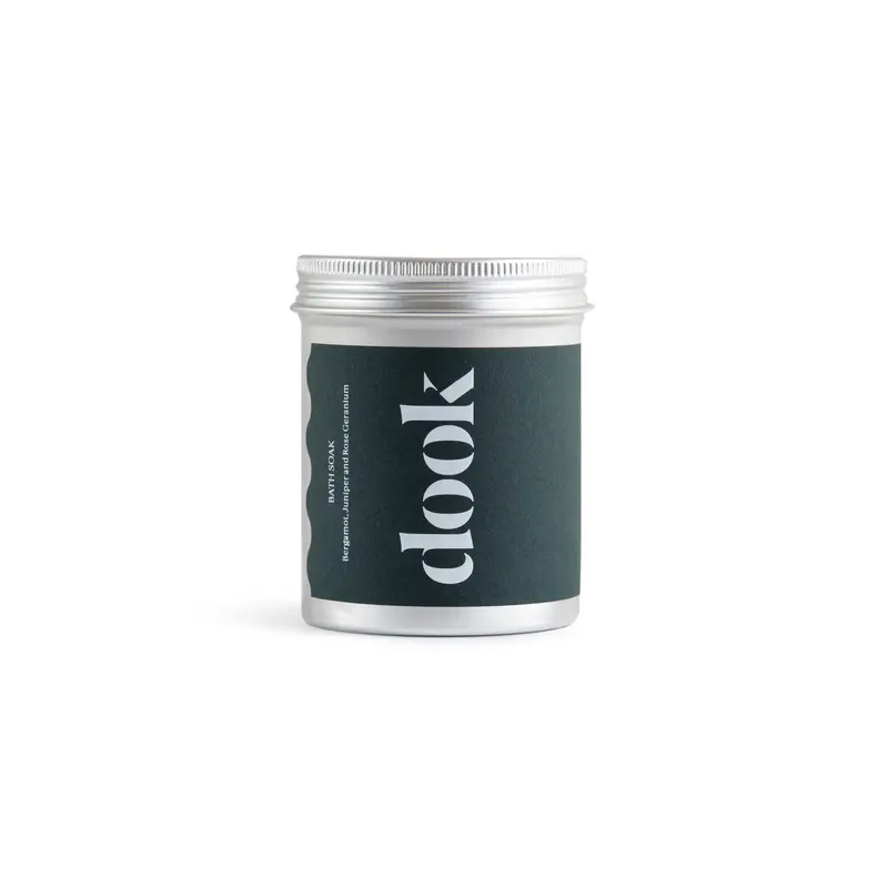 Dook - Scottish Salt Soap - Bath Soak - Bergamot, Juniper & Rose Geranium Bath Salts