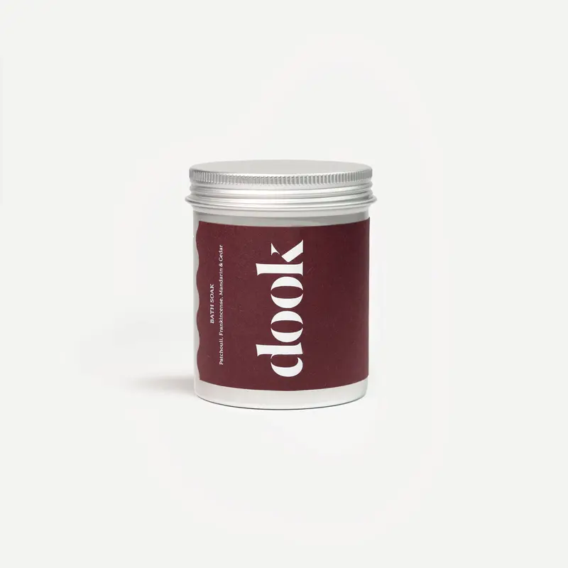 Dook - Scottish Salt Soap - New - Bath Salts - Patchouli, Frankincense, Mandarin & Cedar