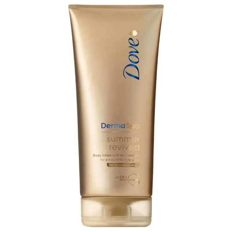 Dove DermaSpa Summer Revived Body Lotion Gradual Self Tan Fair to Medium
