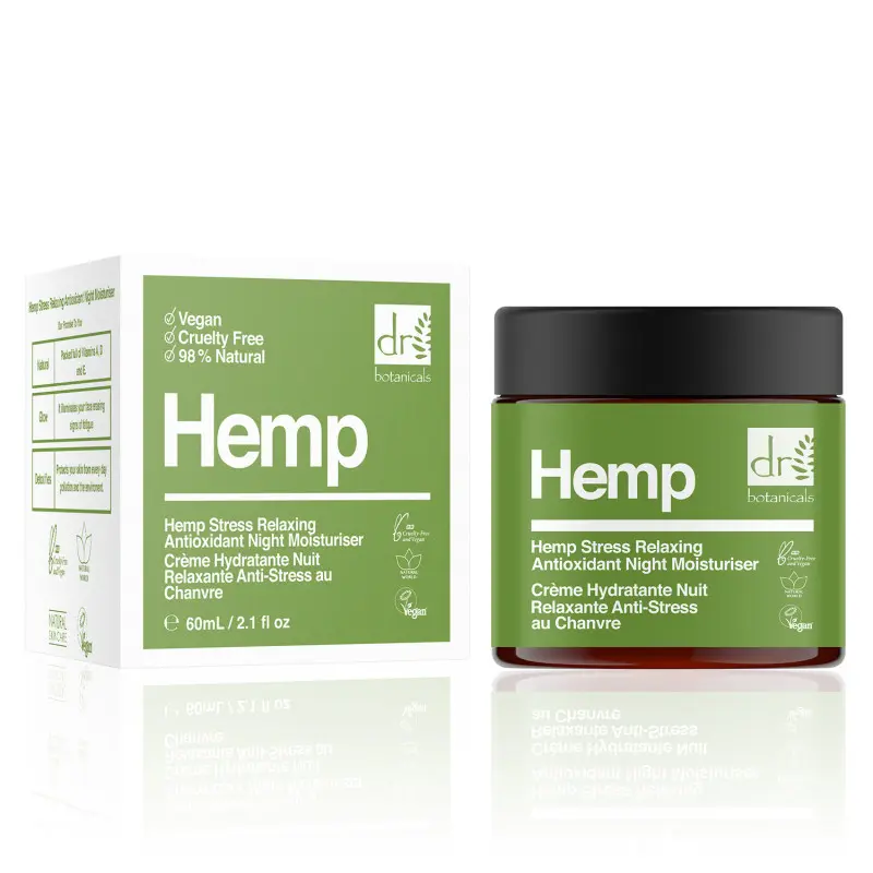 Dr Botanicals Apothecary Hemp Stress Relaxing Antioxidant Night Moisturiser