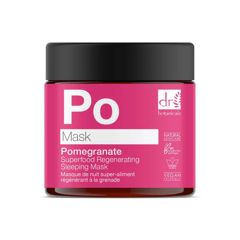 Dr Botanicals Apothecary Pomegranate Superfood Regenerating Sleeping Mask