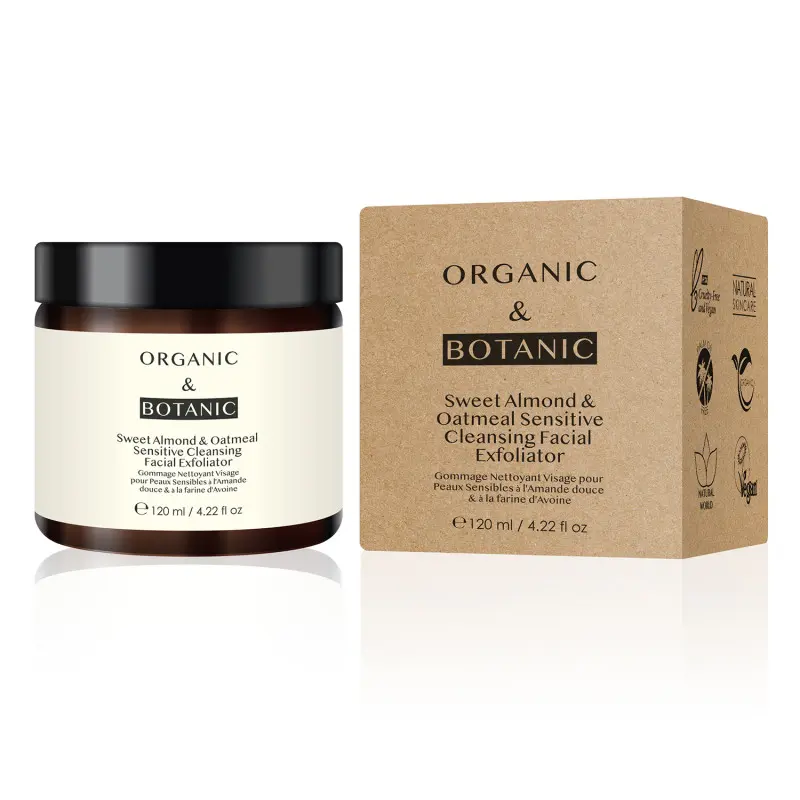 Dr Botanicals Organic & Botanic Almond & Oatmeal Cleansing Exfoliator