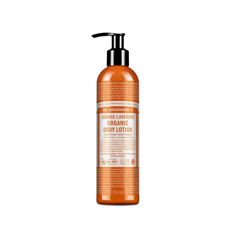 Dr. Bronner's Lavender - Orange Lavender Organic Body Lotion 240ml
