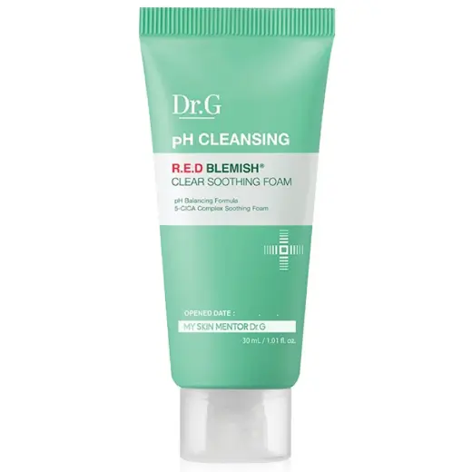 Dr.G - R.E.D Blemish Clear Soothing Foam pH Cleansing 30ml.