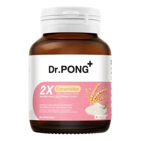 Dr.PONG - 2X Ceramides From Rice Extract Plus Wheat Extract (30 capsules)