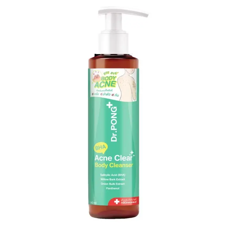 Dr.PONG - BHA Acne Clear Body Cleanser 140ml.