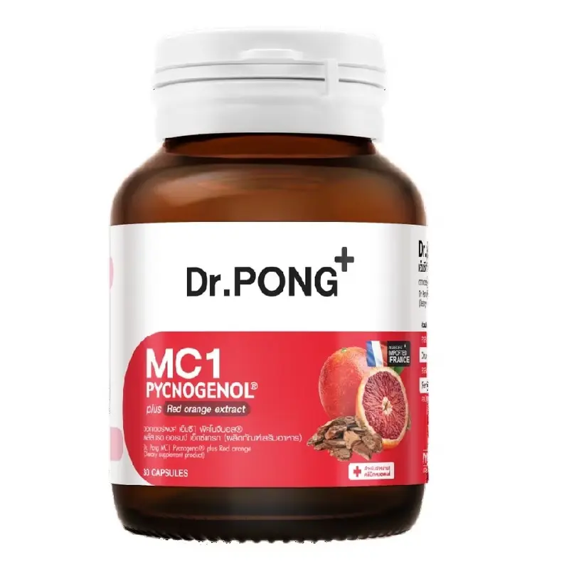Dr.PONG - MC1 Pycnogenol Plus Red Orange Extract (30 capsules)