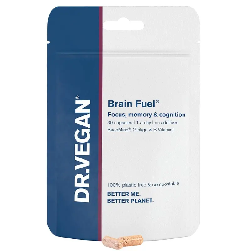 DR.VEGAN Brain Fuel for Memory & Focus - 30 Capsules