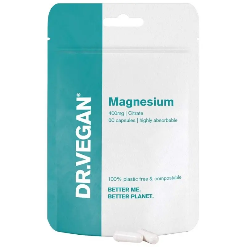 DR.VEGAN Magnesium Citrate 400mg - 60 Capsules
