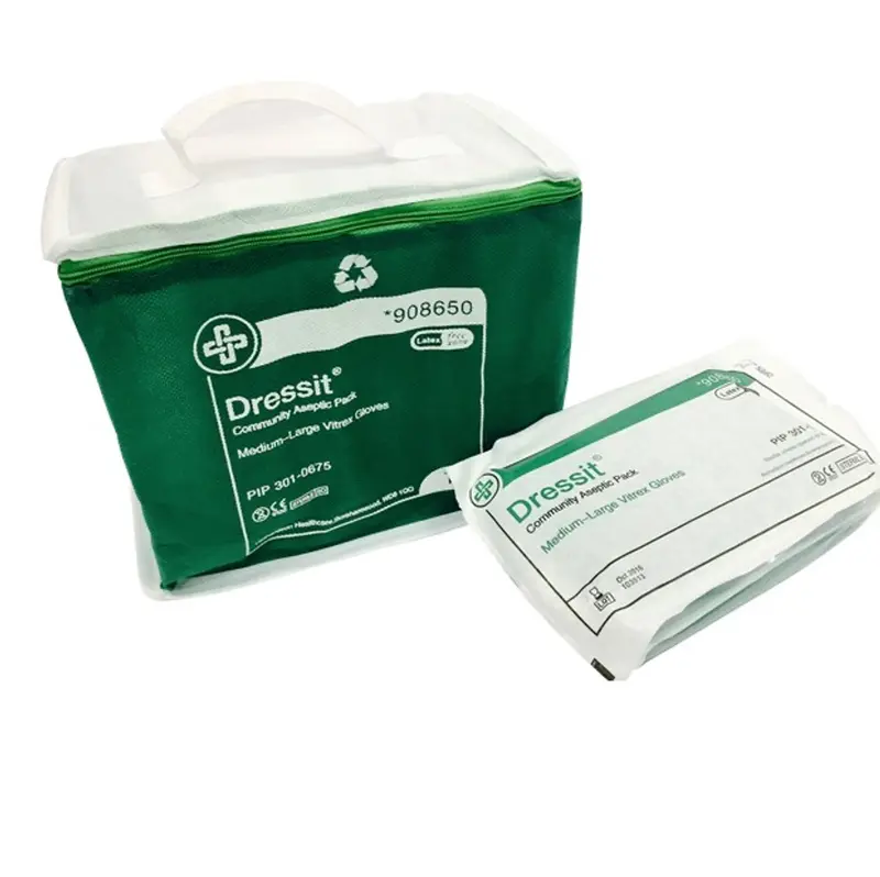 Dressit® Sterile Dressing Pack with Medium/Large Gloves – Pack of 10