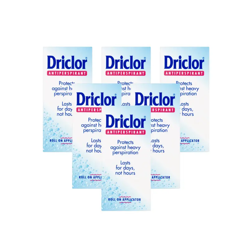Driclor Solution 20% Six Pack