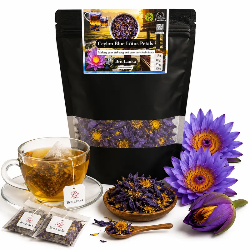 Dried Blue Lotus Flower
