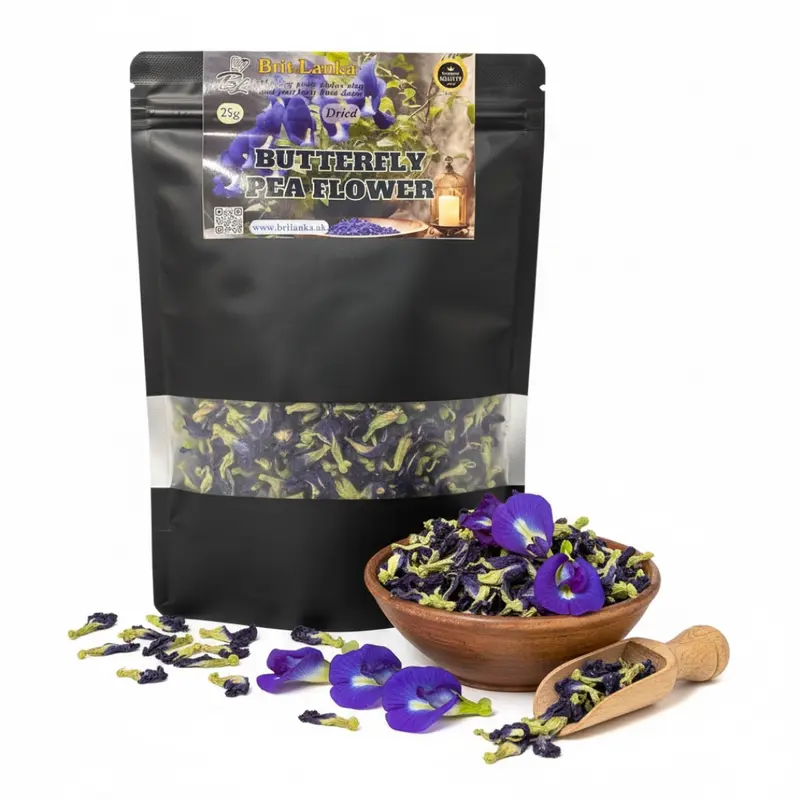Dried Butterfly Pea Flowers