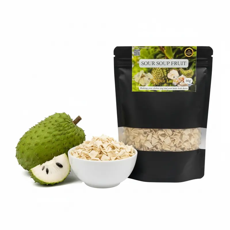 Dried Soursop Fruit Pieces