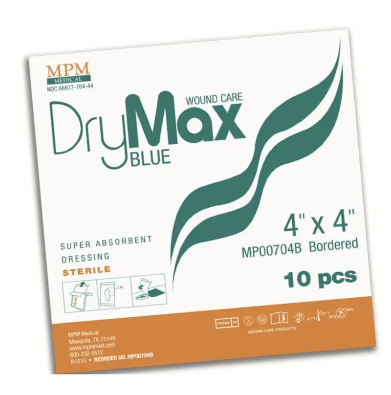 DryMax® Blue Superabsorbent Dressings