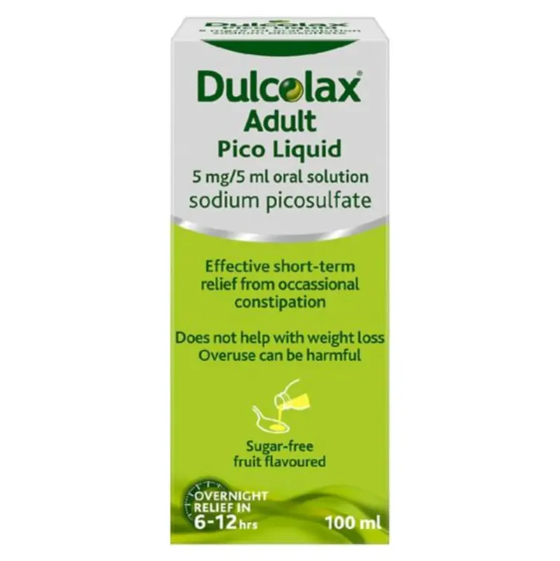 Dulcolax Adult Pico Liquid 5 mg/ 5 ml oral solution 100ml