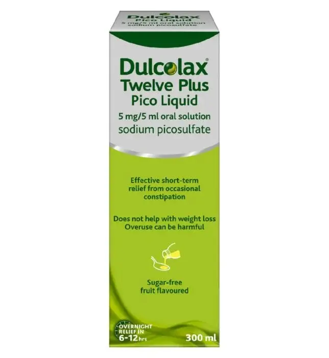 Dulcolax Twelve Plus Pico Liquid Laxative (Sodium Picosulfate) – 300ml
